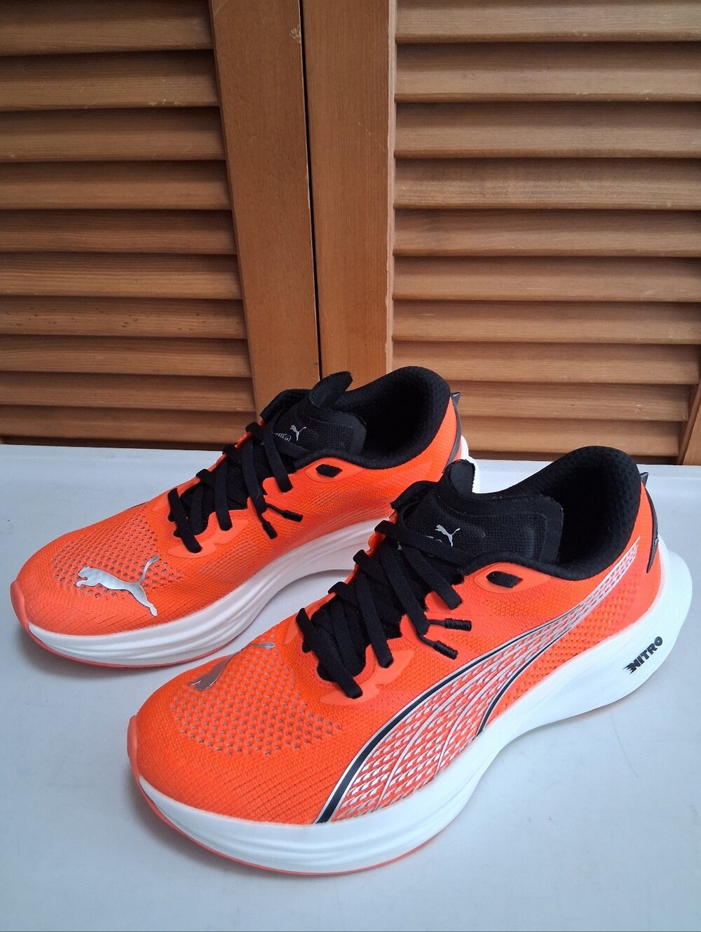 Puma Deviate Nitro 3 Glowing Red Men's Running Shoe * Size: 7